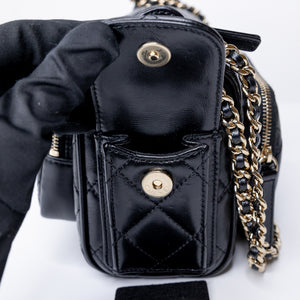 CHANEL 24K MULTI POCKETS CAMERA CASE (MICROCHIP)