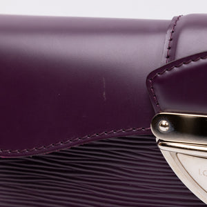 LOUIS VUITTON CASSIS EPI LEATHER MONTAIGNE CLUTCH BAG