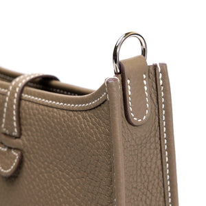 HERMES MINI EVELYNE CLEMENCE ETOUPE SHW STAMP Z