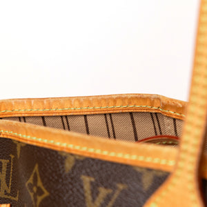 LOUIS VUITTON NEVERFULL MM MONOGRAM CANVAS GHW
