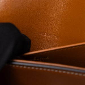 CELINE CLUTCH ON STRAP TABOU CALFSKIN TAN GHW