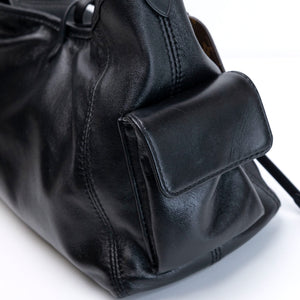 LOUIS VUITTON CARRYALL CARGO VIBE PM LAMBSKIN BLACK SHW (MICROCHIP)