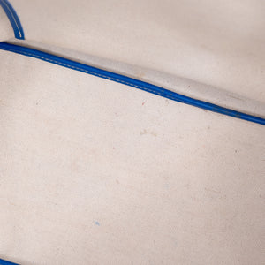 GOYARD ARTOIS GM TOTE BAG GOYARDINE CANVAS/CALFSKIN BLUE SHW