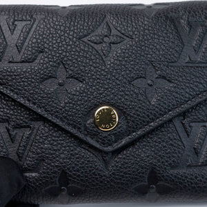 LOUIS VUITTON WALLET MONOGRAM EMPREINTE LEATHER GHW