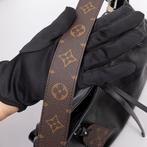 LOUIS VUITTON CARRYALL CARGO VIBE PM BLACK LAMBSKIN LEATHER SHW