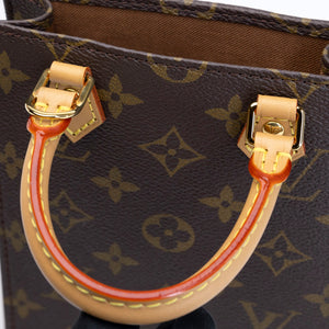 LOUIS VUITTON PETIT SAC PLAT MINI BAG MONOGRAM CANVAS GHW (MICROCHIP)