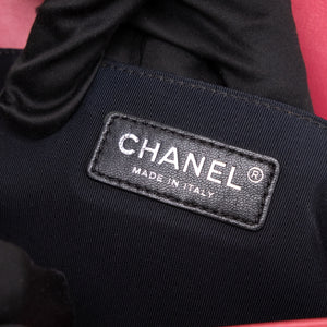 CHANEL MEDIUM LEBOY PINK CALFSKIN LEATHER MULTICOLORED HARDWARE