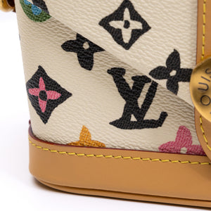 LOUIS VUITTON TYLOR ENVELOPE WEARABLE WALLET MULTICOLOUR MONOGRAM CRAGGY COATED CANVAS GHW