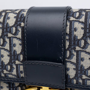CHRISTIAN DIOR 30 MONTAIGNE EAST-WEST BAG WITH CHAIN OBLIQUE JACQUARD GHW