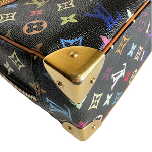 LOUIS VUITTON MONOGRAM MULTICOLOUR TROUVILLE HANDBAG BLACK
