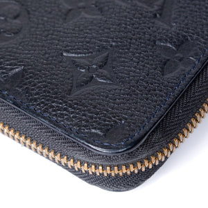 LOUIS VUITTON ZIPPY COIN PURSE MONOGRAM EMPREINTE GHW