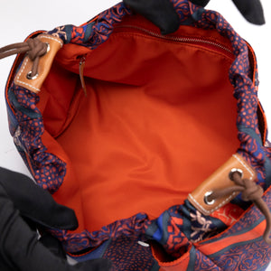 HERMES FOURBI 25 POUCH CANVAS / LEATHER MULTICOLOUR SHW