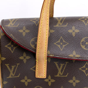 LOUIS VUITTON VINTAGE SONATIN BAG MONOGRAM CANVAS GHW