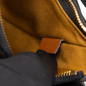 CELINE MINI AVA BAG TRIOMPHE CANVAS / CALFSKIN BROWN GHW