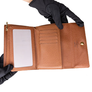 LOUIS VUITTON COATED CANVAS CONTINENTAL WALLET