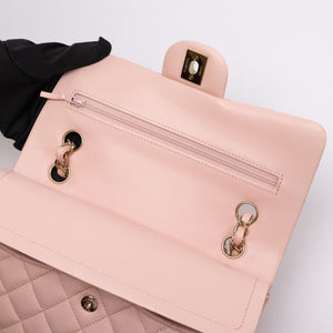 CHANEL CLASSIC DOUBLE FLAP SMALL LGHW (MICROCHIP)