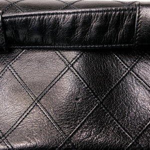 CHANEL MATELASSE WAIST POUCH/ BELT BAG WITH COCO MARK