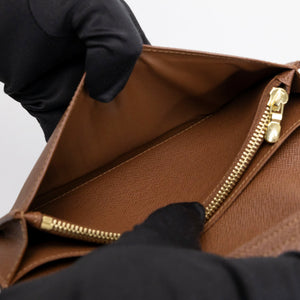 LOUIS VUITTON BRAZZA WALLET MONOGRAM GHW (MICROCHIP)