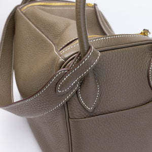 HERMES LINDY 26 CLEMENCE ETOUPE GHW STAMP U