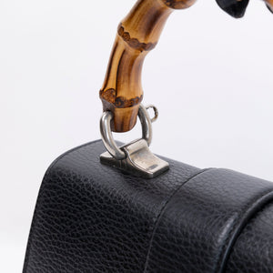 GUCCI BAMBOO 1947 DIONYSUS TOP HANDLE BAG BLACK SHW