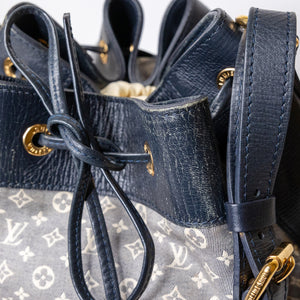LOUIS VUITTON IDYLLE NOE BAG ENCRE MONOGRAM PRINT CNAVAS AND LEATHER GHW