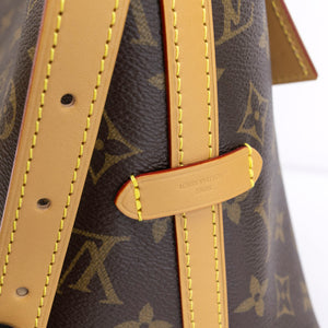 LOUIS VUITTON CARRYALL PM MONOGRAM CANVAS GHW (MICROCHIP)