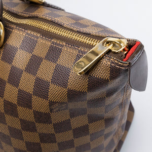LOUIS VUITTON SALEYA TOTE BAG DAMIER EBENE CANVAS GHW