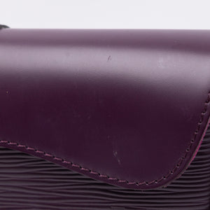LOUIS VUITTON CASSIS EPI LEATHER MONTAIGNE CLUTCH BAG