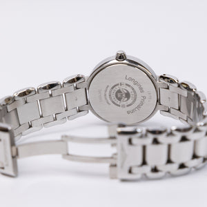 LONGINES PRIMALUNA WOMEN'S 30.5MM STAINLESS STEEL QUARTZ MOONPHASE WATCH