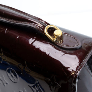 LOUIS VUITTON MIRADA BAG MONOGRAM VERNIS AMARANTE GHW