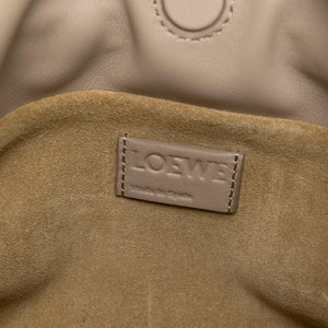 LOEWE MINI FLAMENCO CLUTCH SAND NAPPA CALFSKIN GHW