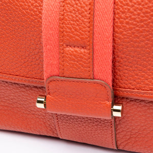 HERMES BOURLINGUE SHOULDER BAG CLEMENCE ROSE JAIPUR GHW STAMP SQUARE Q