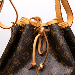 LOUIS VUITTON NOE SHOULDER BAG MONOGRAM CANVAS BROWN MULTICOLOURED GHW