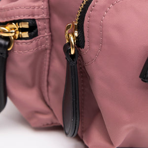 BURBERRY MINI RUCKSACK PINK NYLON BACKPACK GHW