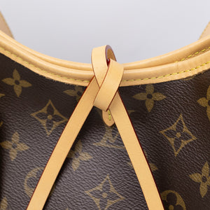 LOUIS VUITTON CARRYALL PM MONOGRAM CANVAS GHW (MICROCHIP)