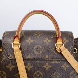 LOUIS VUITTON MONTSOURIS PM BACKPACK MONOGRAM CANVAS GHW (MICROCHIP)