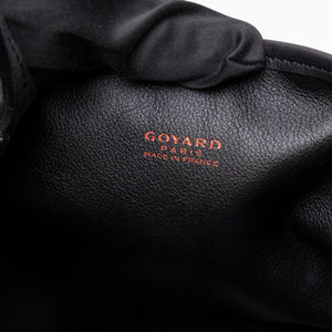 GOYARD MINI ANJOU TOTE BLACK GOYARDINE CANVAS / LEATHER SHW