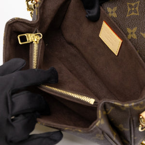 LOUIS VUITTON POCHETTE METIS EAST WEST BROWN / MUTICOLORED MONOGRAM CANVAS