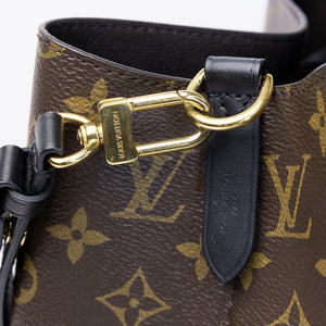 LOUIS VUITTON NEONOE MM MONOGRAM BLACK GHW