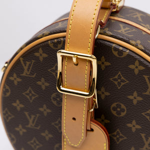 LOUIS VUITTON PETITE BOITE CHAPEAU MONOGRAM CANVAS GHW