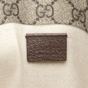GUCCI GG SUPREME CANVAS NEO VINTAGE BELT BAG GHW