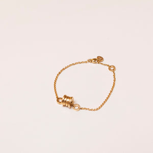 BVLGARI 18K YELLOW GOLD B.ZERO 1 BRACELET