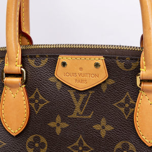LOUIS VUITTON TURENNE PM BAG MONOGRAM CANVAS BROWN GHW