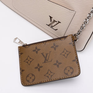 LOUIS VUITTON MARELLE BAG WHITE EPI LEATHER SHW (MICROCHIP)