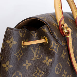 LOUIS VUITTON MONTSOURIS PM BACKPACK MONOGRAM CANVAS GHW (MICROCHIP)