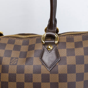 LOUIS VUITTON SALEYA TOTE BAG DAMIER EBENE CANVAS GHW