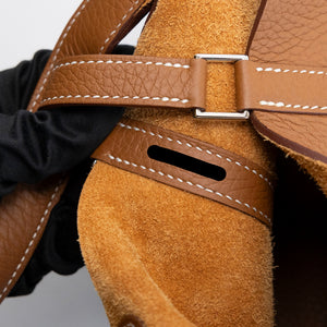 HERMES PICOTIN 18 CLEMENCE GOLD SHW STAMP K