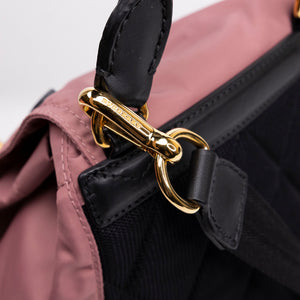 BURBERRY MINI RUCKSACK PINK NYLON BACKPACK GHW