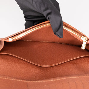 LOUIS VUITTON PORTEFEUILLE BRAZZA MONOGRAM CANVAS LONG WALLET