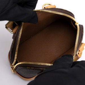 LOUIS VUITTON ALMA BB MONOGRAM CANVAS GHW (MICROCHIP)